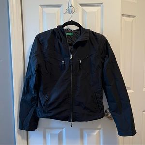 Benetton Lightweight Full Zip Hooded Jacket